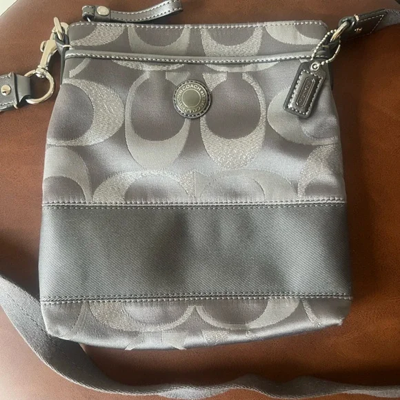 Coach Gray Crossbody Bag - Picture 4 of 8